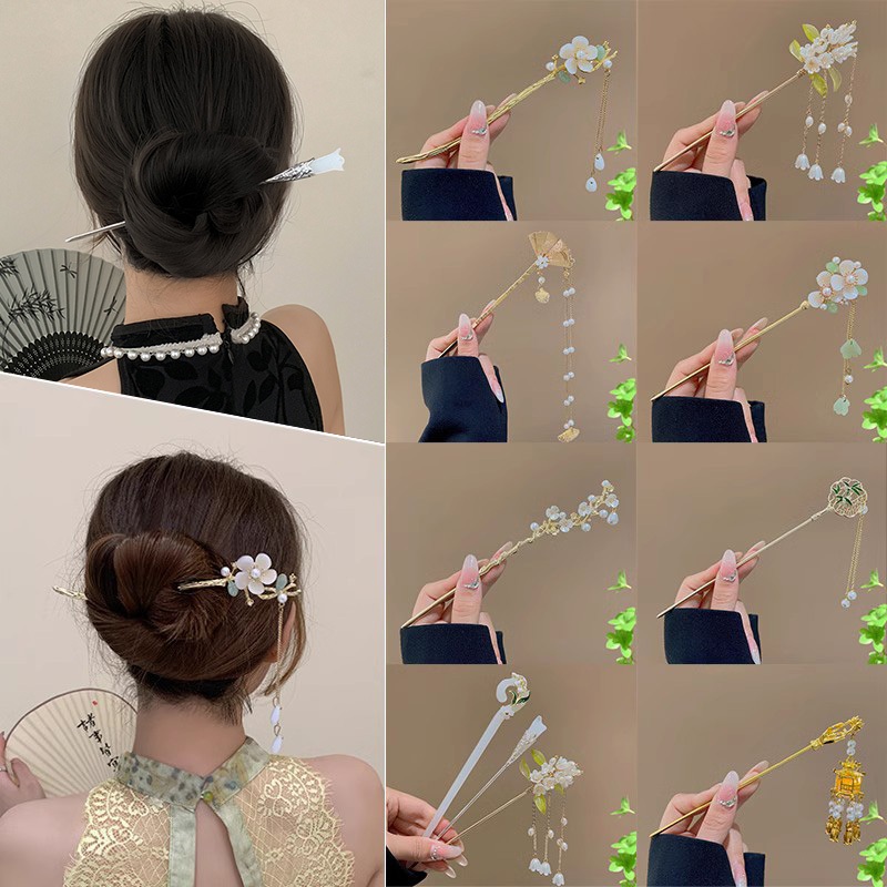 wajib punya tassel headwear tusuk konde rambut tusuk rambut rumbai tusuk konde wanita cina fashion