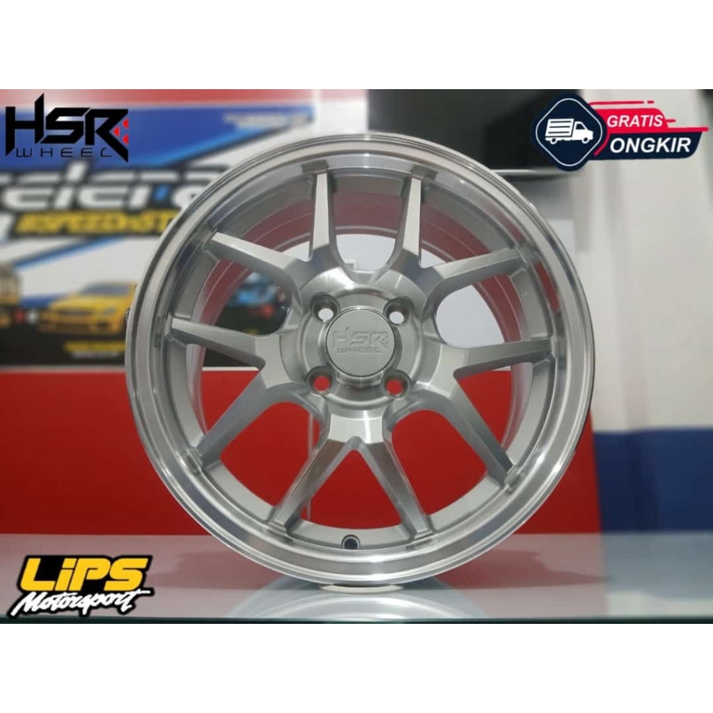 Promo Velg New Hsr Hsr Hyura Boroko R15 Pnp Mobil Brio Agya Ayla Cayla Sigra Jazz Yaris Sirion Dll