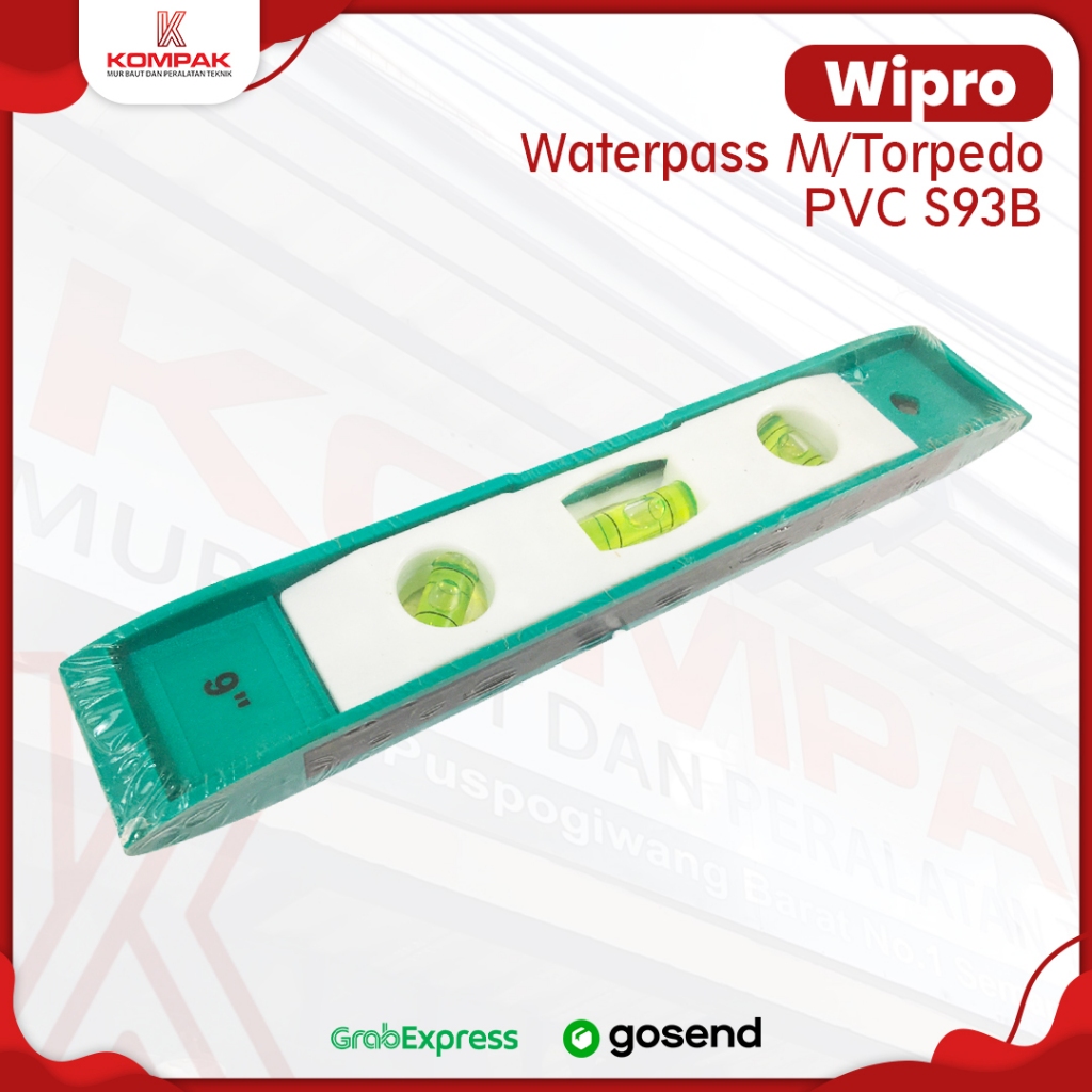 WATERPASS 9" WIPRO Waterpass M/Torpedo PVC S93B