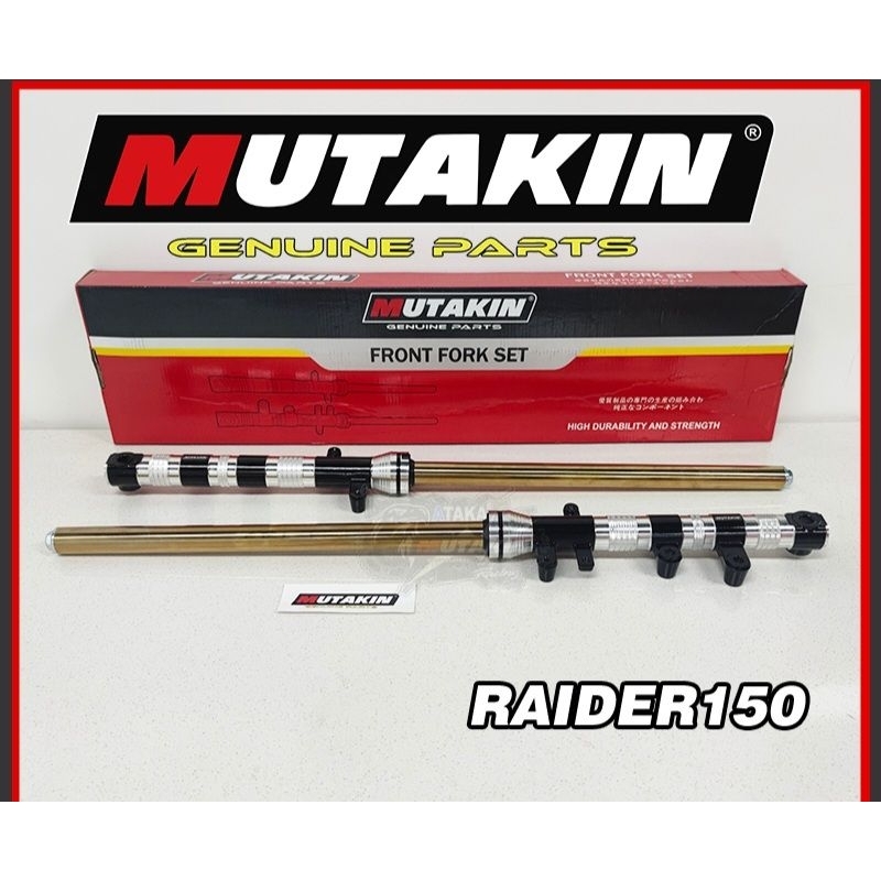 Tabung shock depan cnc satria fu,fu f1 mutakin.