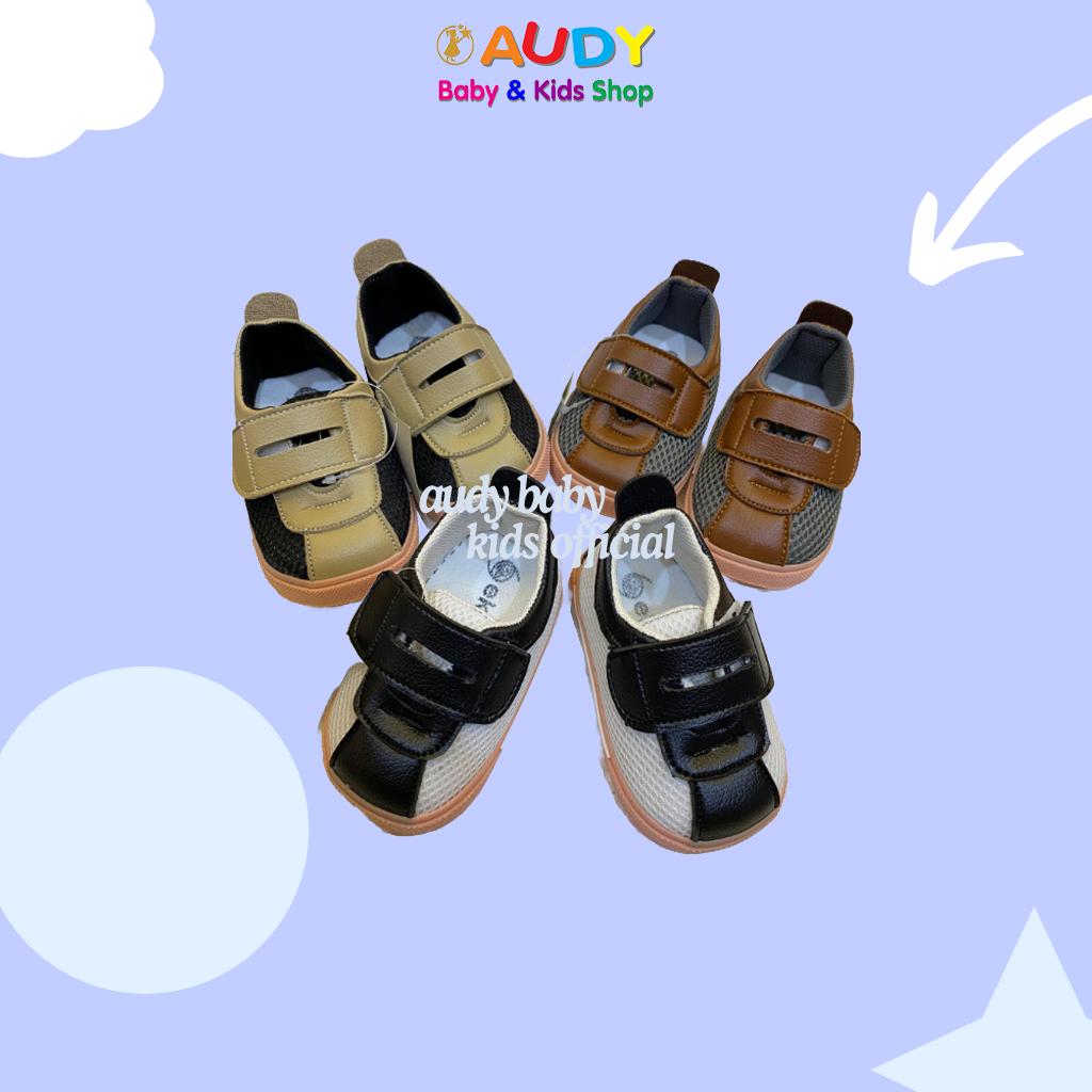 AUDY BABY - SEPATU ANAK EKUBO | SEPATU ANAK LAKI-LAKI | SEPATU ANAK BUNYI