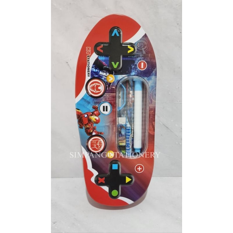 

Kotak Pensil Kaleng Set KT 6641