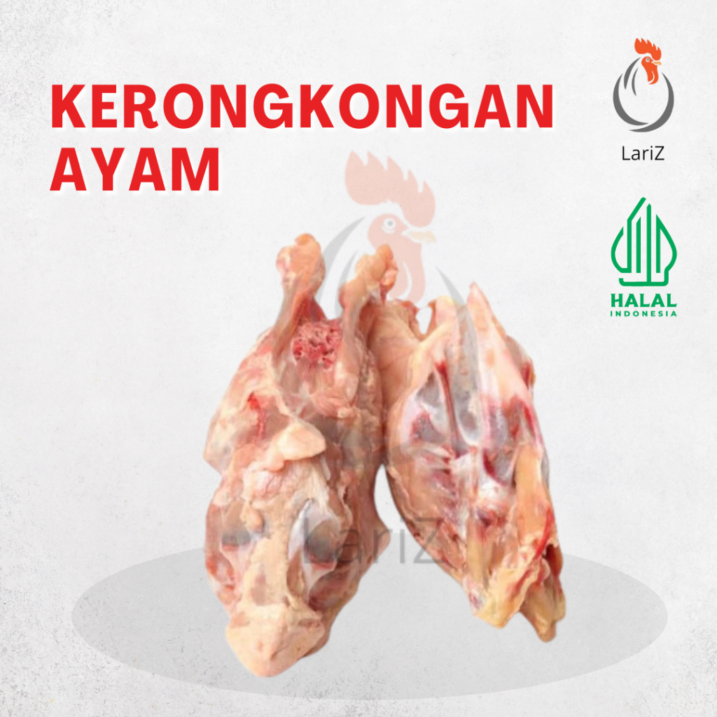 

Kerongkongan Ayam 1Kg / Tulang Punggung Ayam Segar