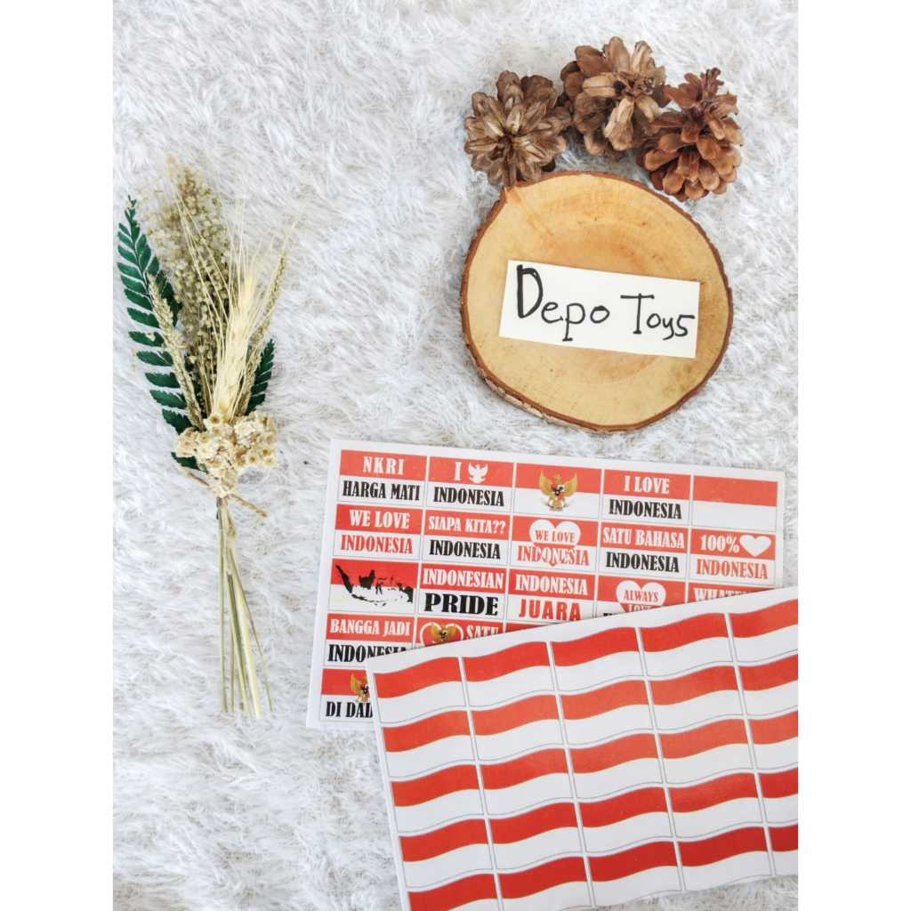 

Sticker Pipi HUT RI isi 25 per lembar