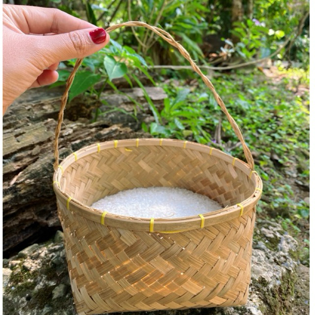 Tompo Bambu Membuat Nasi