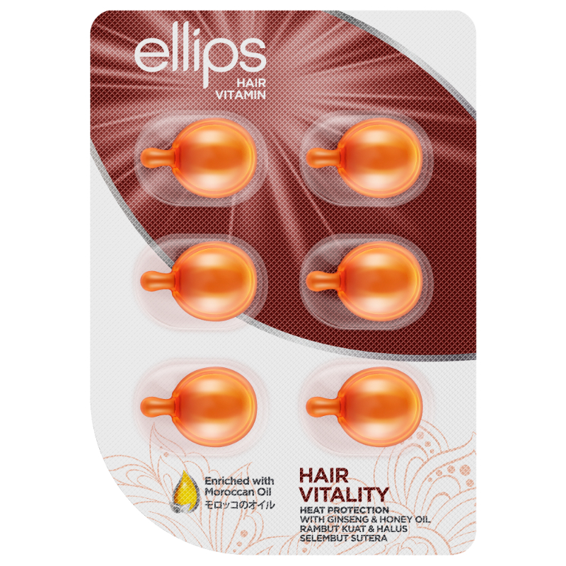 Ellips Hair Vitamin Moroccan Hair Vitality Blitser