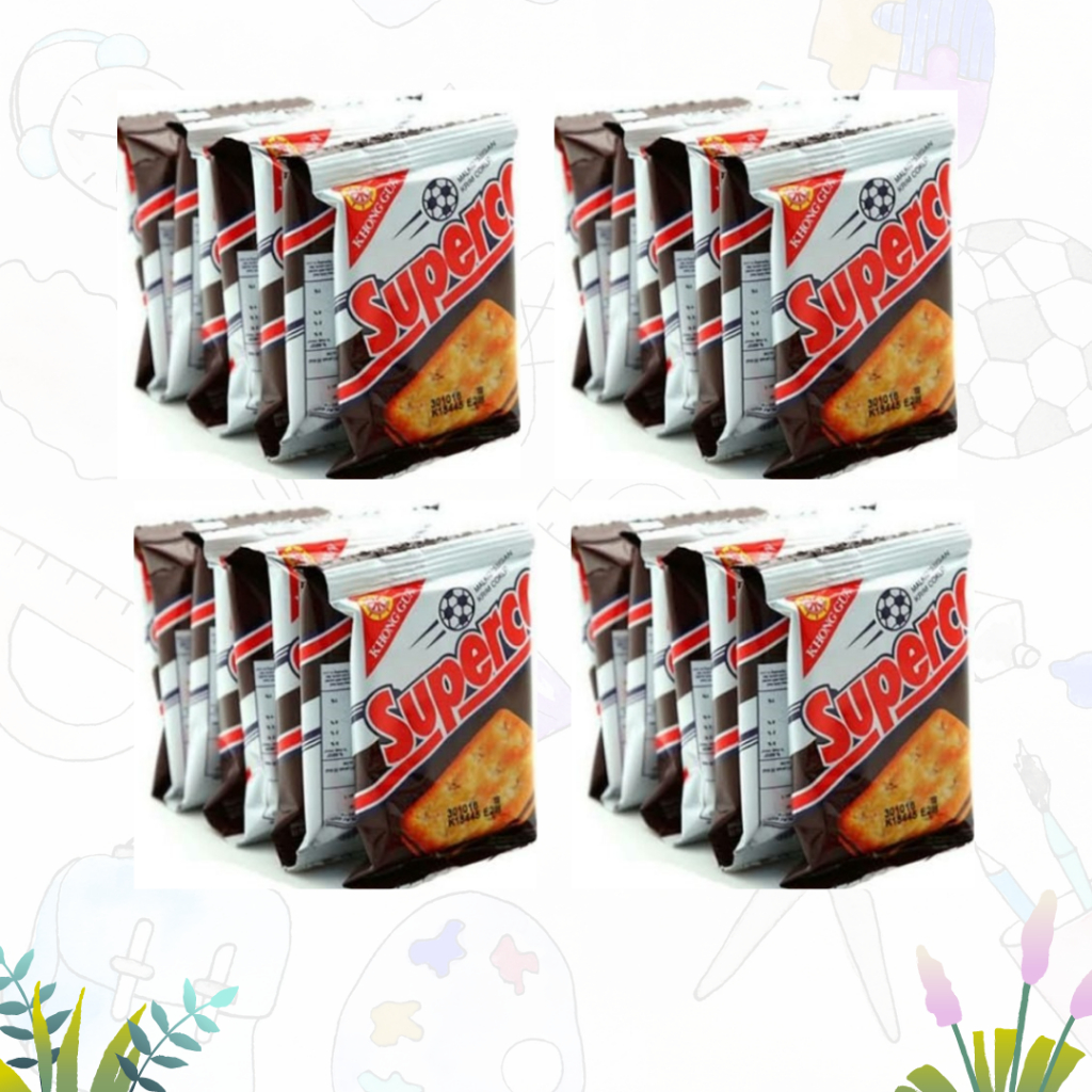 

Khong Guan Biskuit Superco Chocolate 10x24gr (1Renceng)