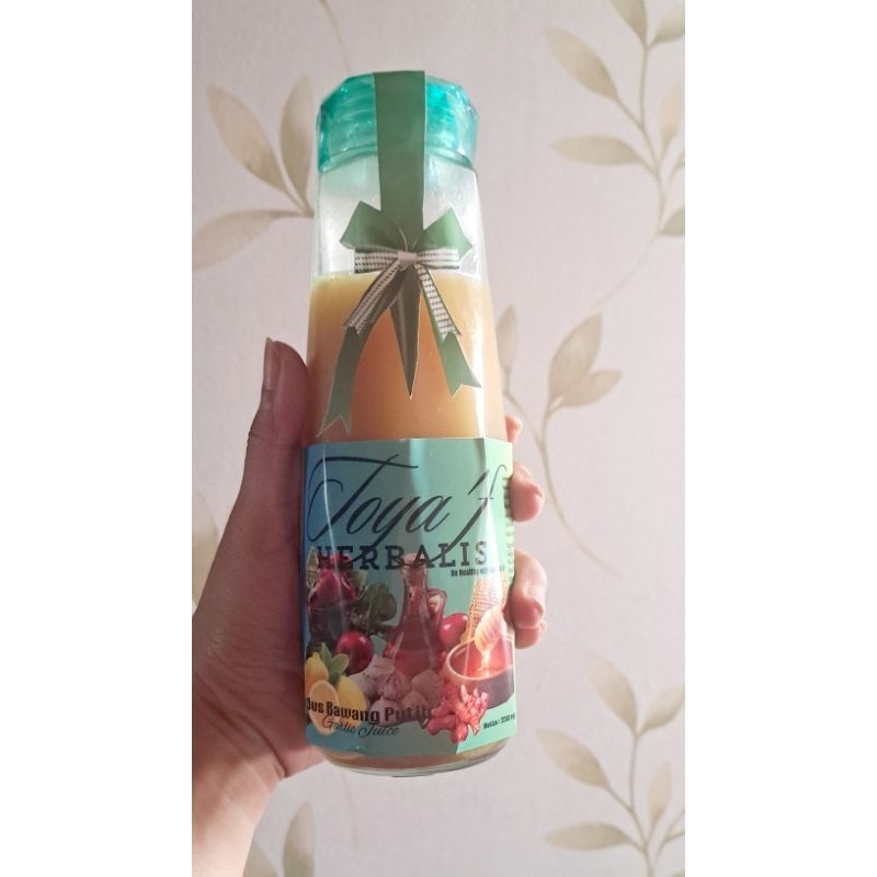 jus bawang putih tunggal/ jus jahe merah/ garlic juice/ juice garlic/ jamu bawang putih tunggal