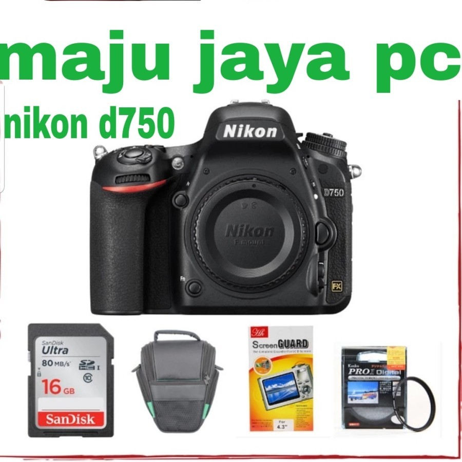 NIKON D750 BODY ONLY / KAMERA NIKON D750 BARU GARANSI DISTRIBUTOR