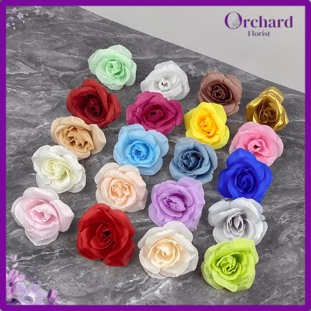 [1 PCS] Kuntuman Bunga Mawar OF- Kelopak Bunga Mawar OF Artificial Satuan PCS  Dekorasi/grosir/bunga