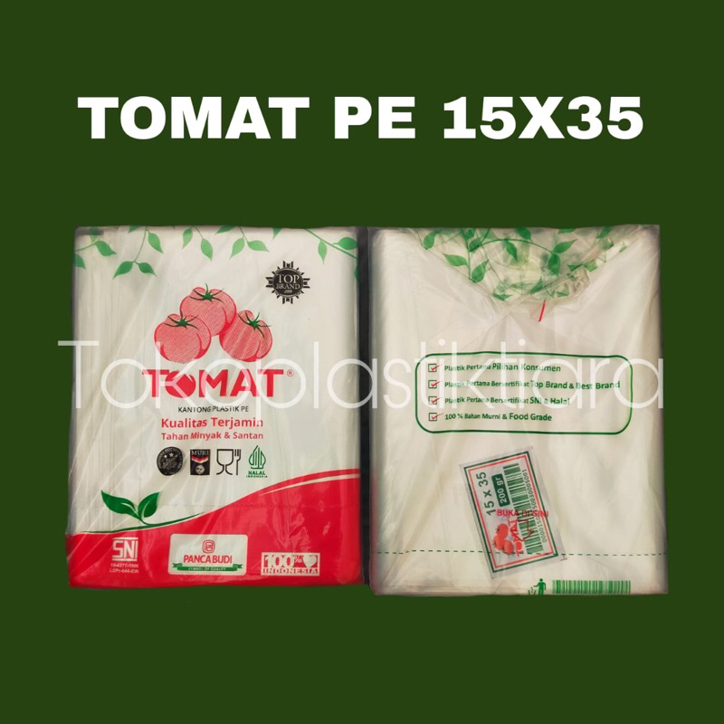 Plastik Tomat 15x35 1 Slop
