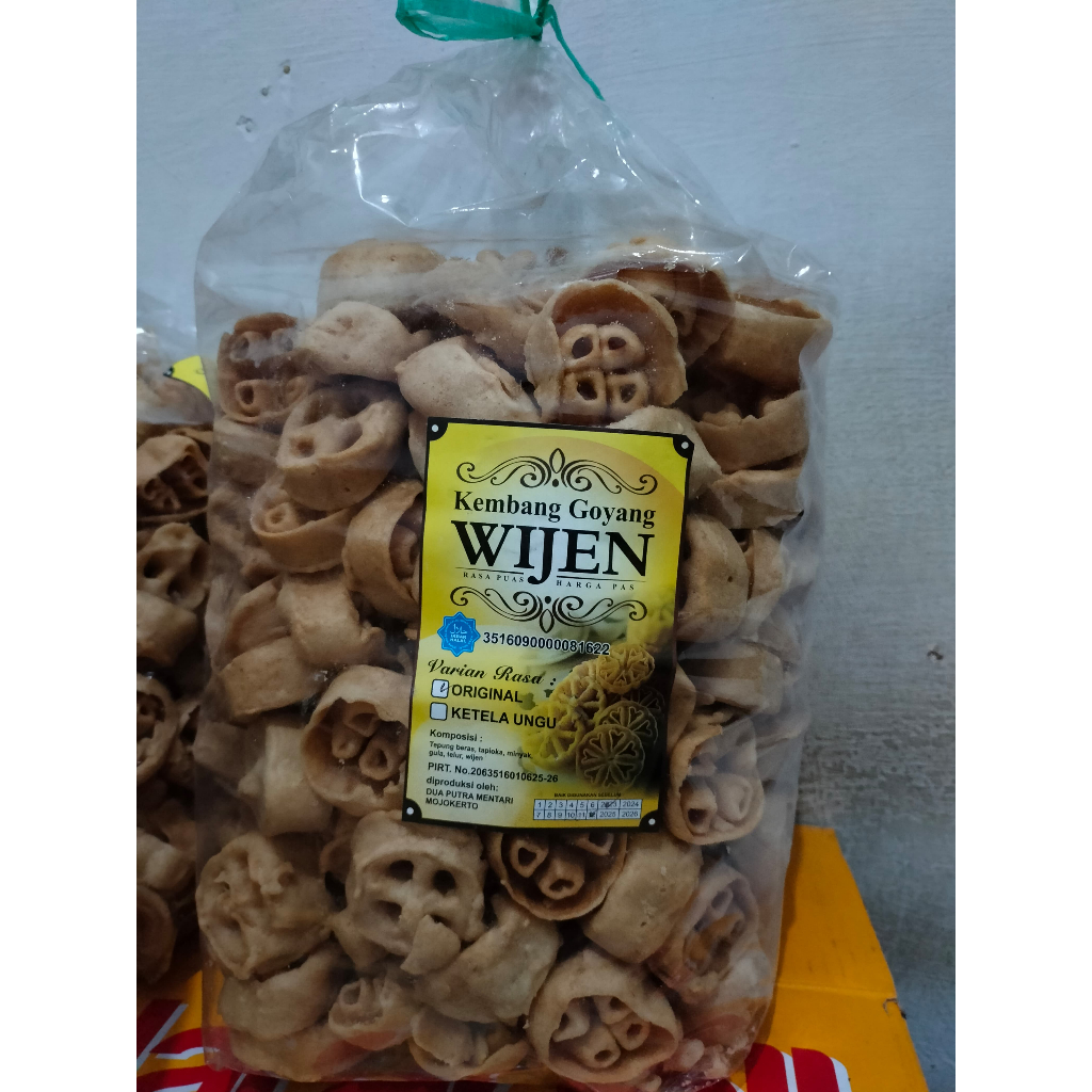 

Kembang Goyang Wijen 250gr/500gr