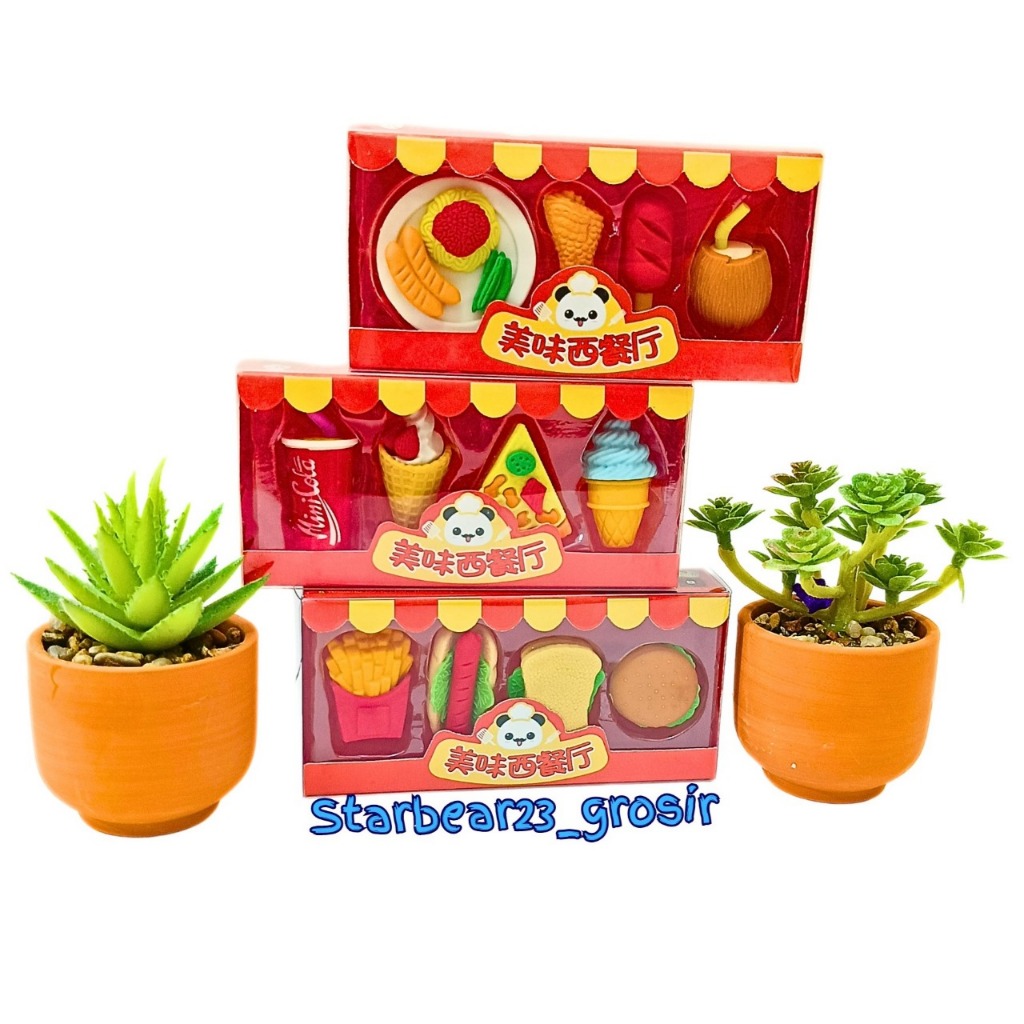 

Penghapus Cute Junk Food Shape