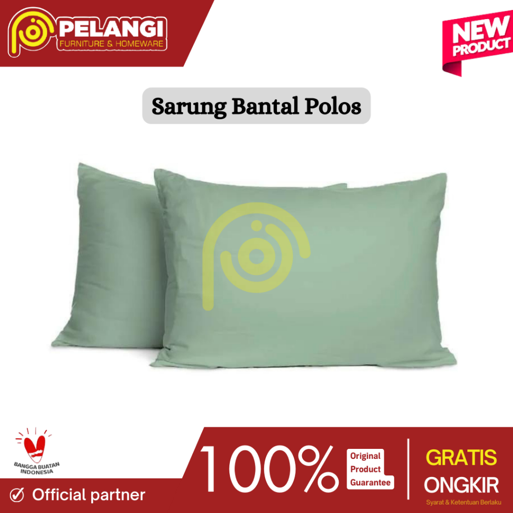 Sarung Bantal Polos | Sarung Bantal | Sarung Bantal Estetik | Sarung Bantal Katun Polos