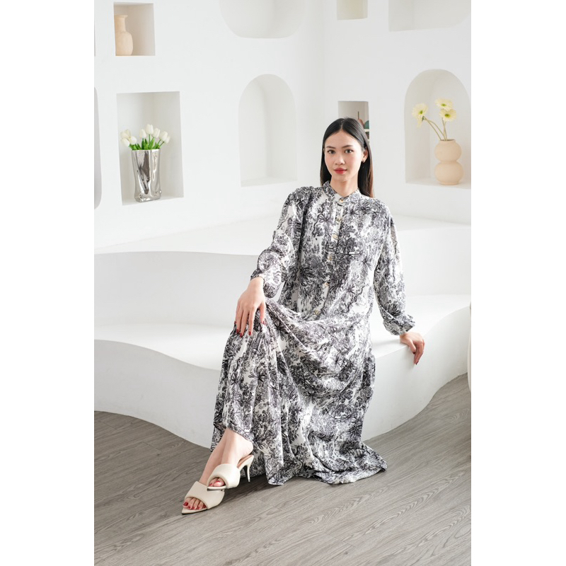 Zara Dress Gamis Zara Long Dress