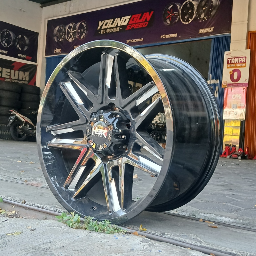Velg Racing R18 Fortuner Dmax Triton Everest Pajero Sport Velg Mobil Ring 18 Hsr Bull