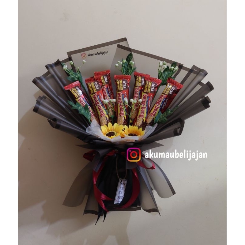 

Bouquet / buket coklat bunga