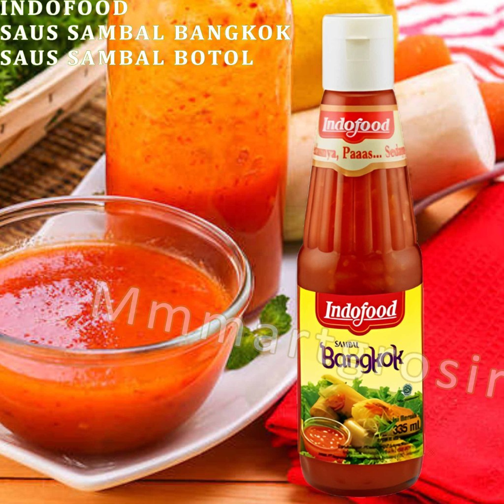 

Indofood / Saus Sambal Bangkok / Saus Sambal Botol / 335ml