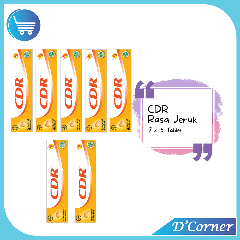 Bundling CDR 15 Tablet 7 PCS