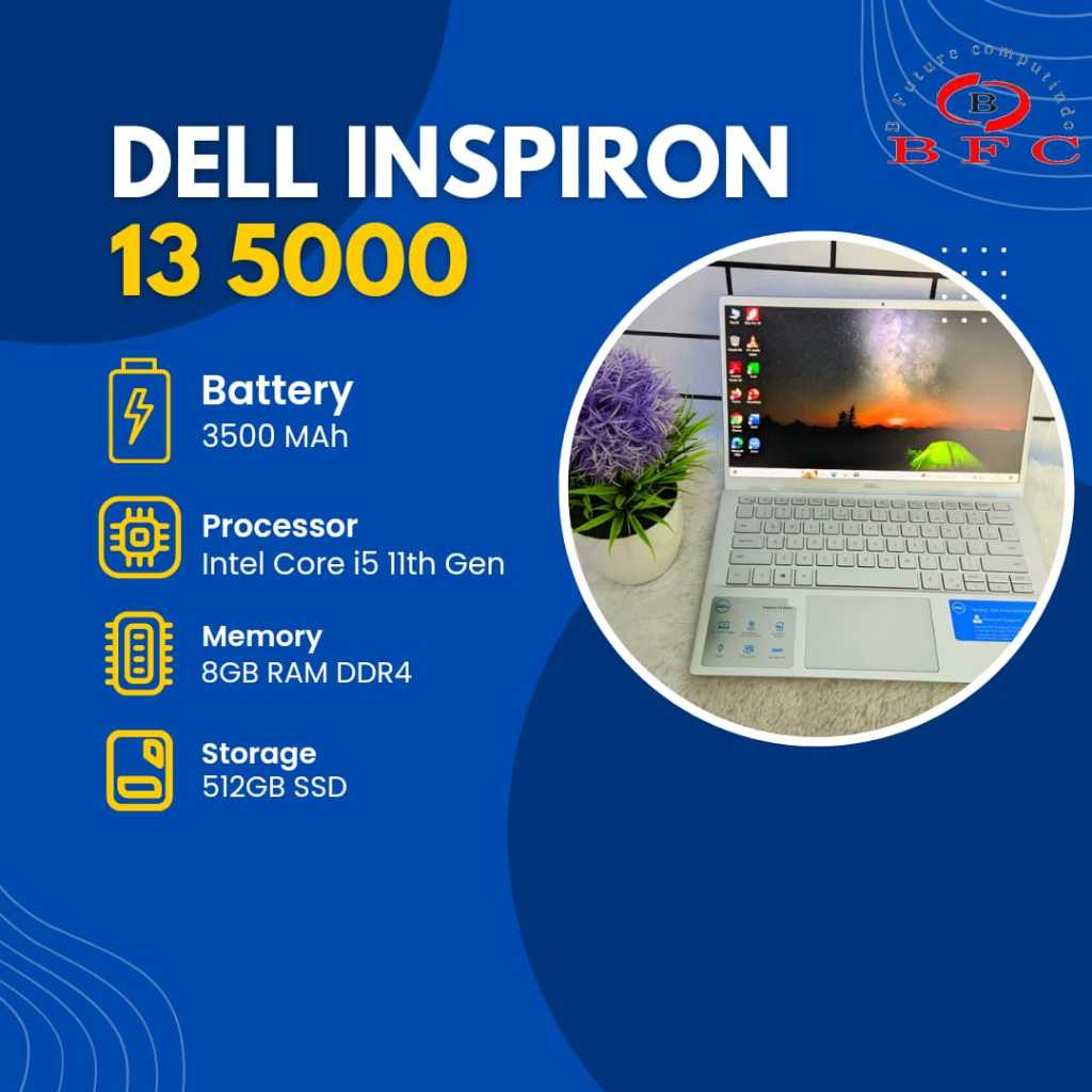 Dell Inspiron 13 5000 core i5 gen 11