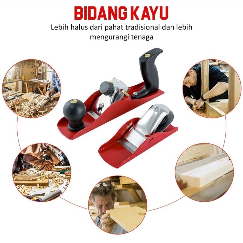 serut pasrah kayu manual / ketam kayu manual / alat serut kayu / planer kayu manual