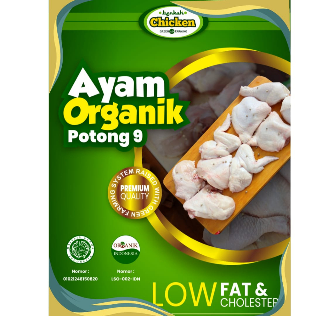 

AYAM POTONG 8/9 9/10 10/11 AYAM ORGANIK BERKAH CHICKEN MAKANAN BEKU MAKANAN SEHAT MAKANAN HALAL