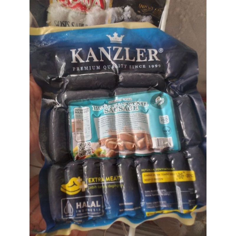 

sosis kanzler cocktail 250 gr