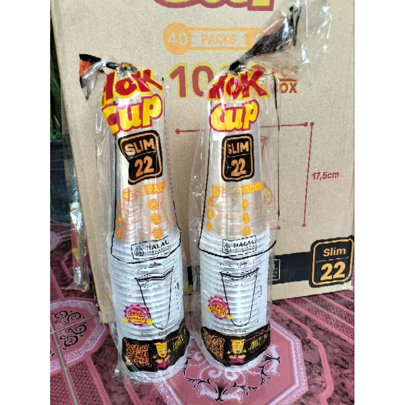 Gelas cup hok22oz