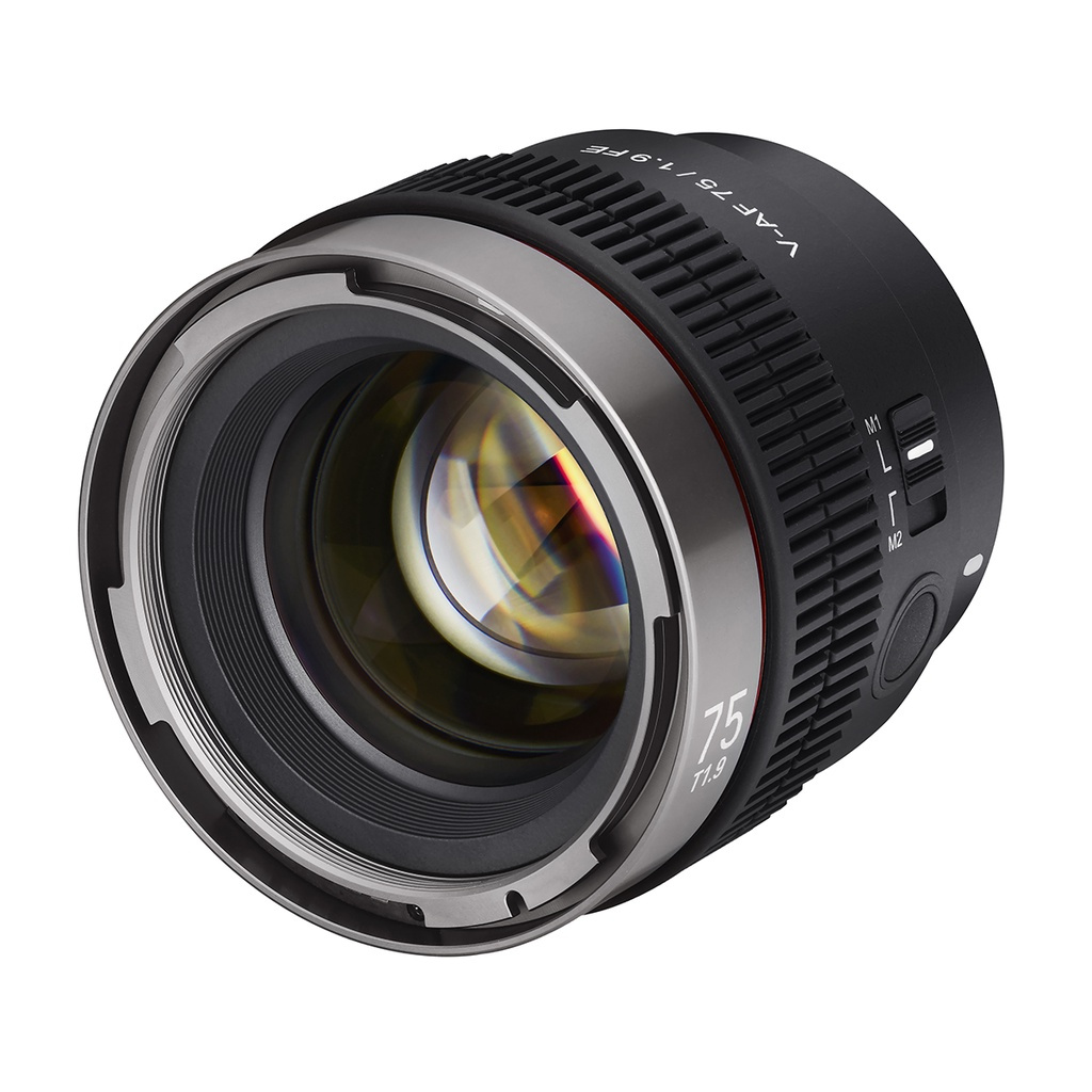 Samyang V-AF 75mm T1.9 FE