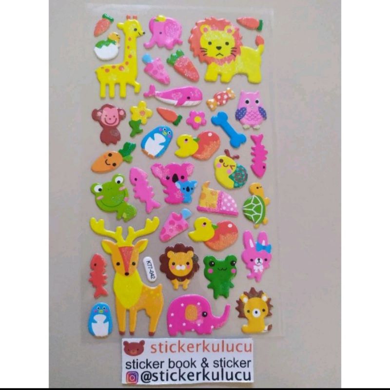 

Stiker anak timbul ANIMALS