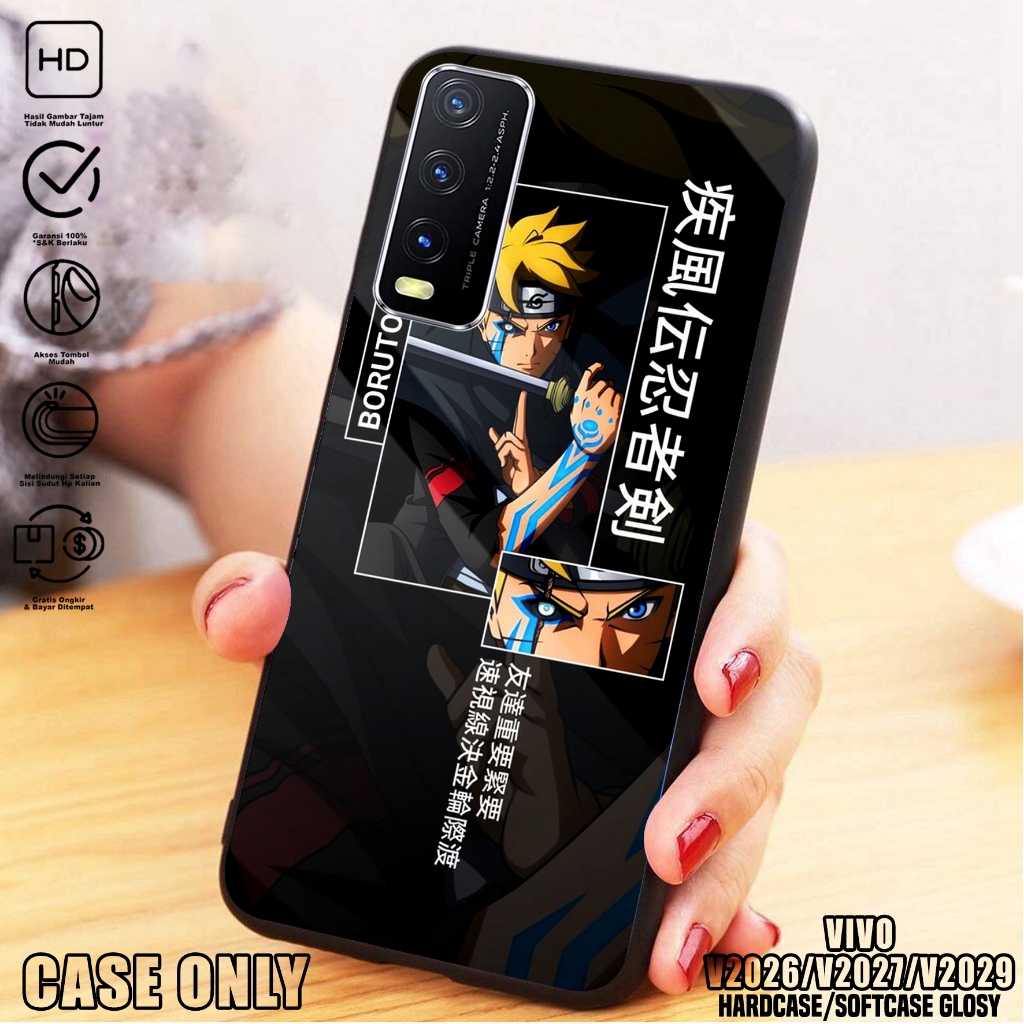 Case VIVO VIVO V2026 / V2027 / V2029 - Casing VIVO V2026 / V2027 / V2029 [ NARUTO ] Silikon VIVO V20