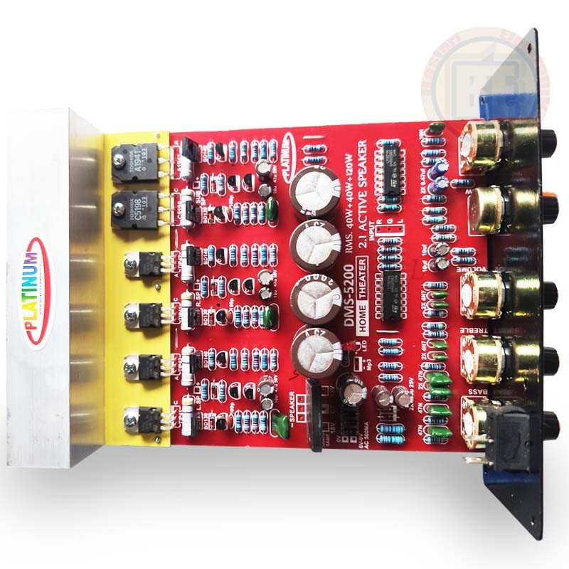 Kit Power Active Home Theater 2.1 Channel DMS-5200 Platinum