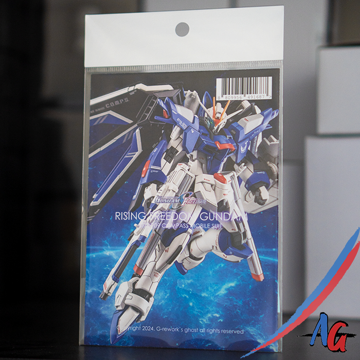 G-Rework HG Rising Freedom Gundam Water Decal Sticker