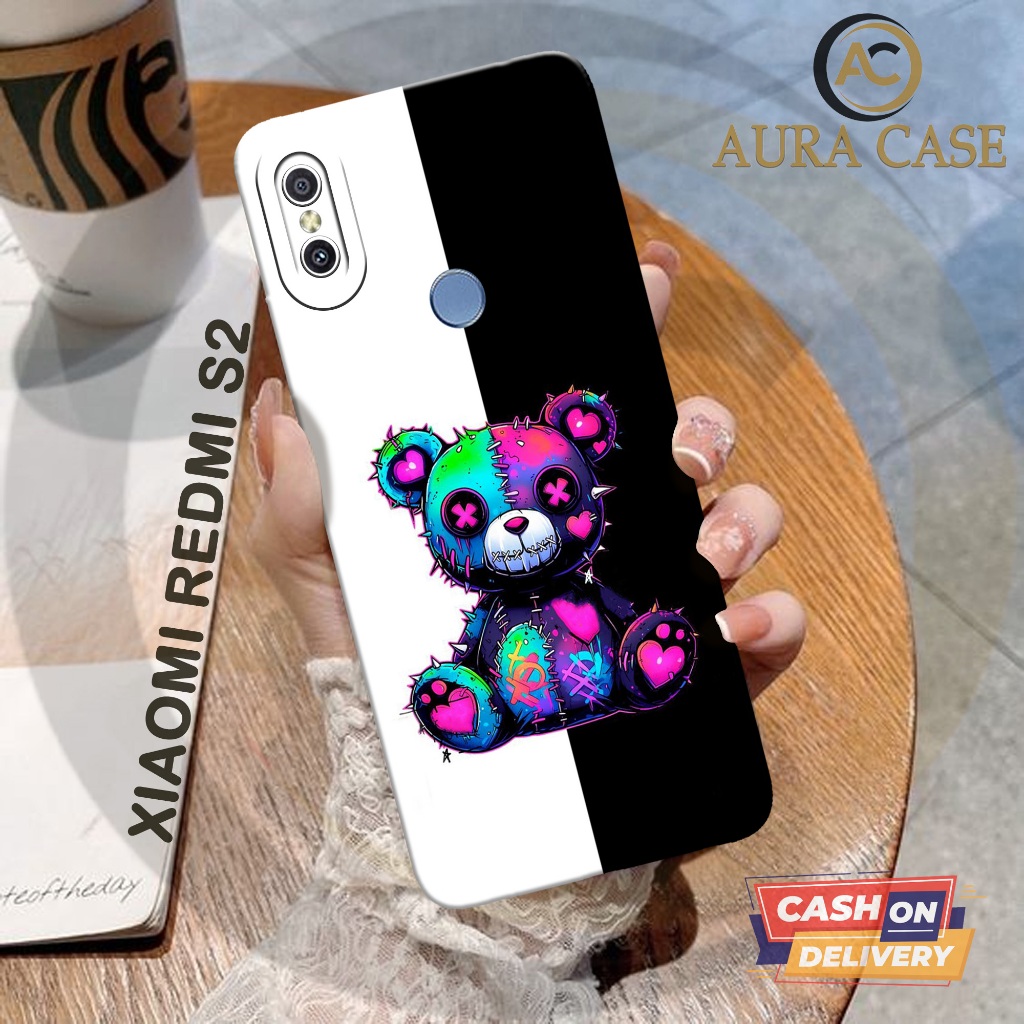 AURA CASE - Softcase XIAOMI REDMI S2 - CARTOON Case - Case XIAOMI REDMI S2 - Casing Hp XIAOMI REDMI 
