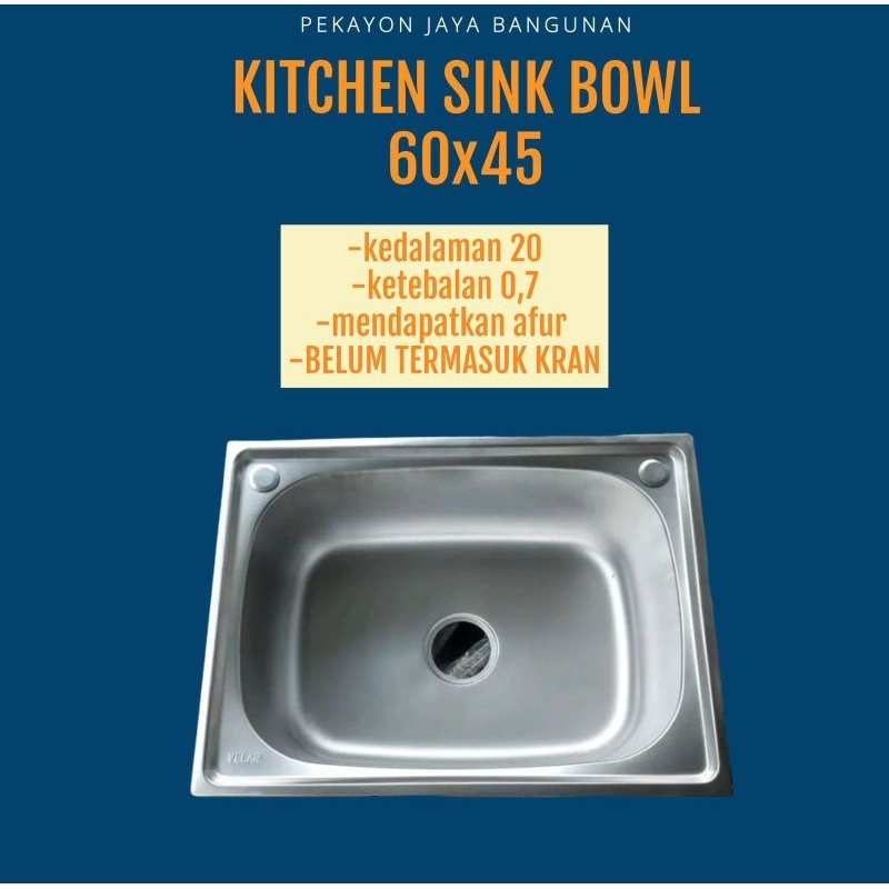 Kitchen sink/wastefel velar 6045