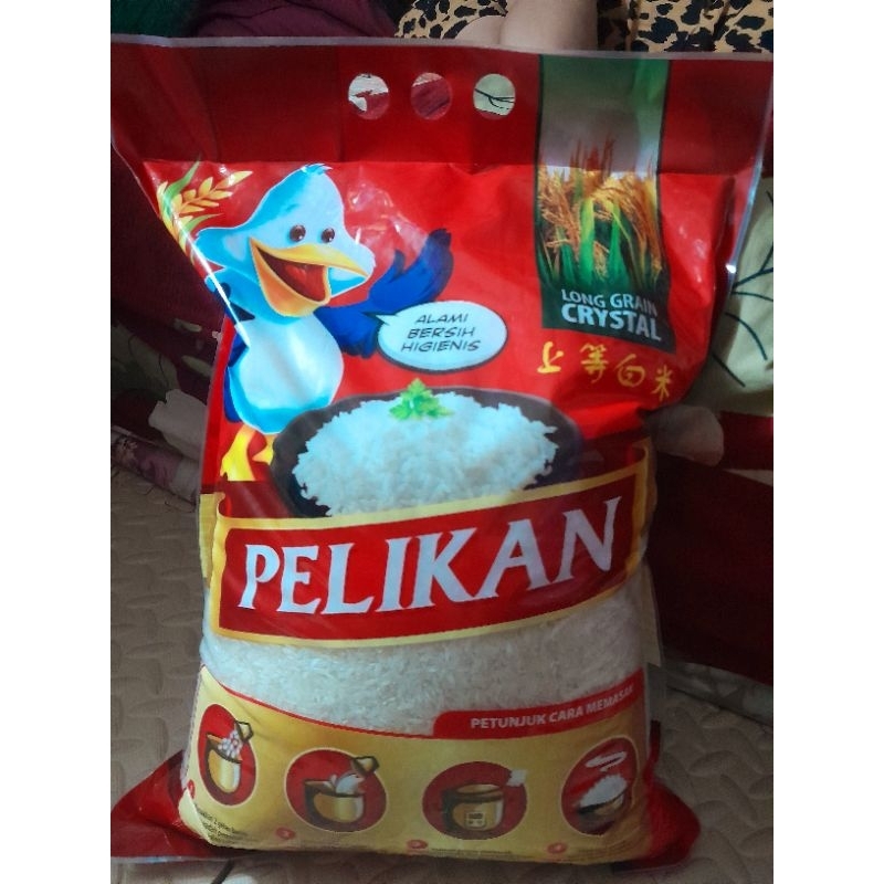 

Beras PELIKAN 5 Kg