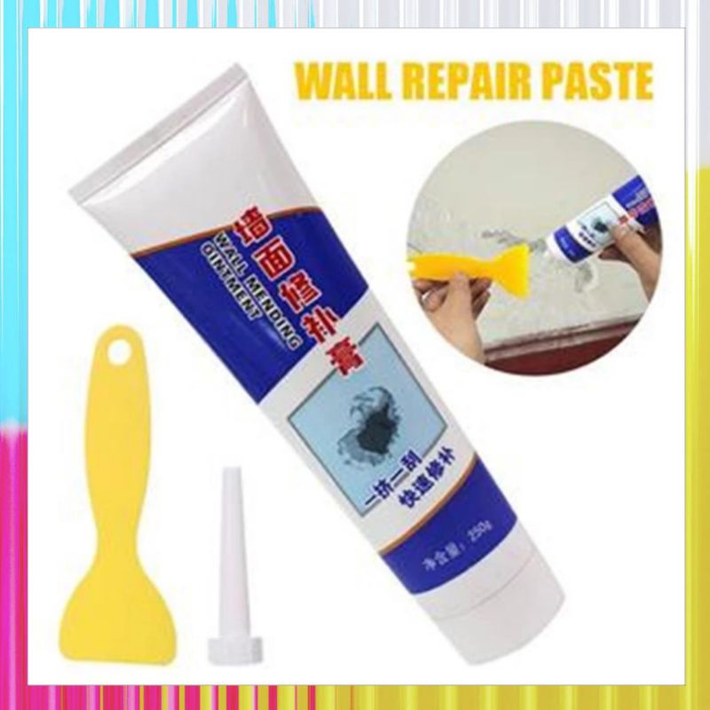 DEMPUL CREAM PUTIH PENAMBAL DINDING TEMBOK