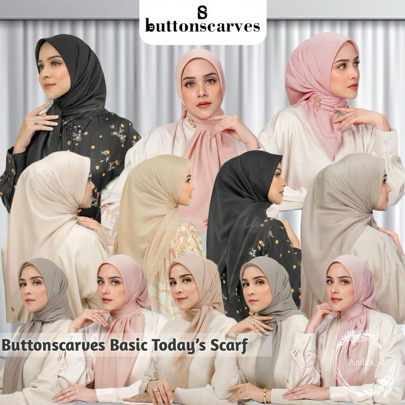 New Buttonscarves Basic Voal Today’s Scarf