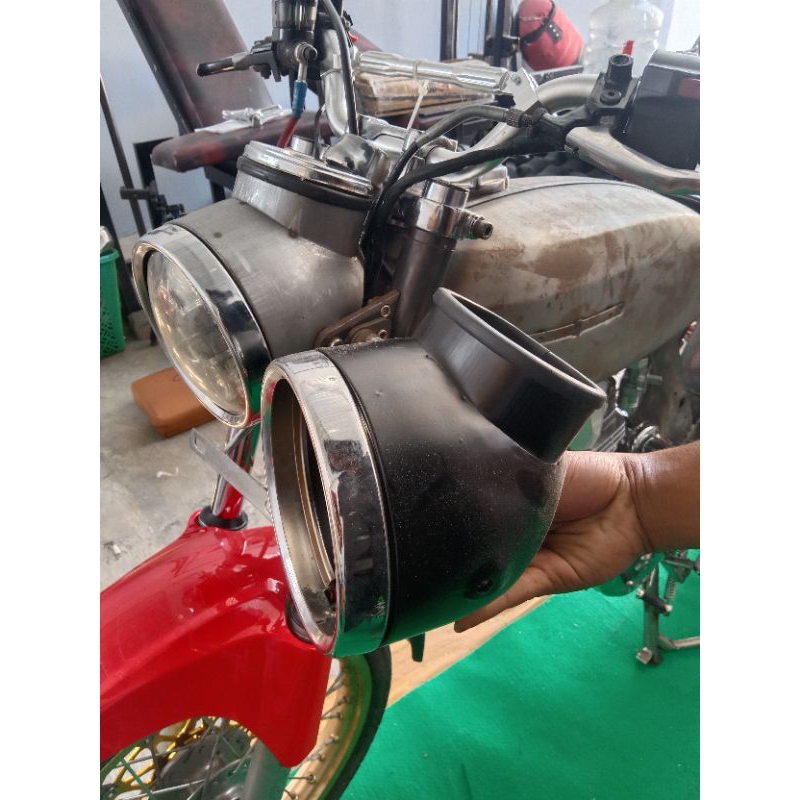 batok CD CT lampu CD CT bahan plat galfanis Finising press