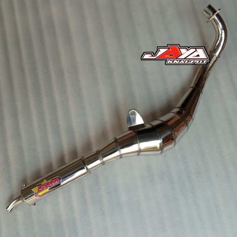 KNALPOT FIZ R FORCE1 SS2 KOLONG KOBRA BM POWER FULL CHROME SMR