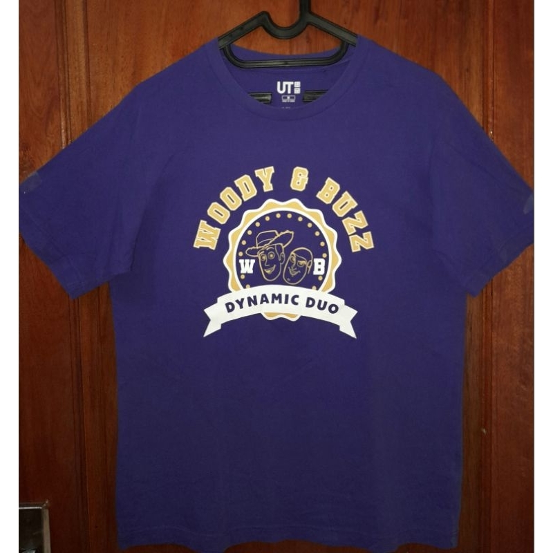 Kaos Tshirt Uniqlo UT x Disney Pixar ToyStory Series        preloved/second/vintage