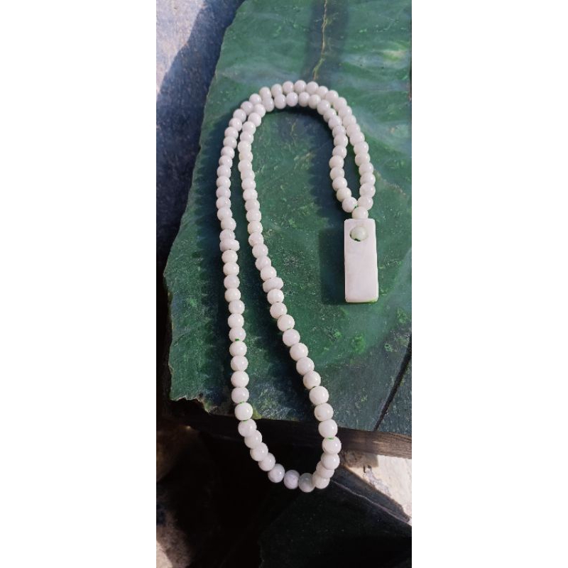 TASBIH/KALUNG GIOK PUTIH