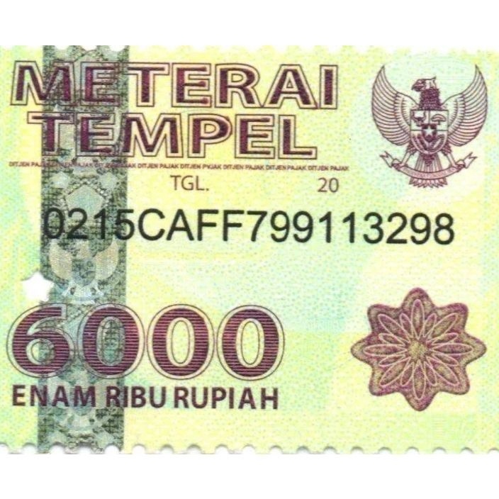 

Bonuskan PERURI Materaipos 6 21422 Original Pos Indonesia