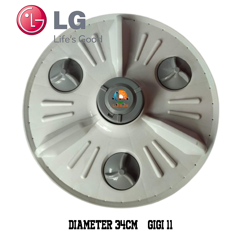 Pulsator mesin cuci LG diameter 34cm gigi 11 WF-L800TC