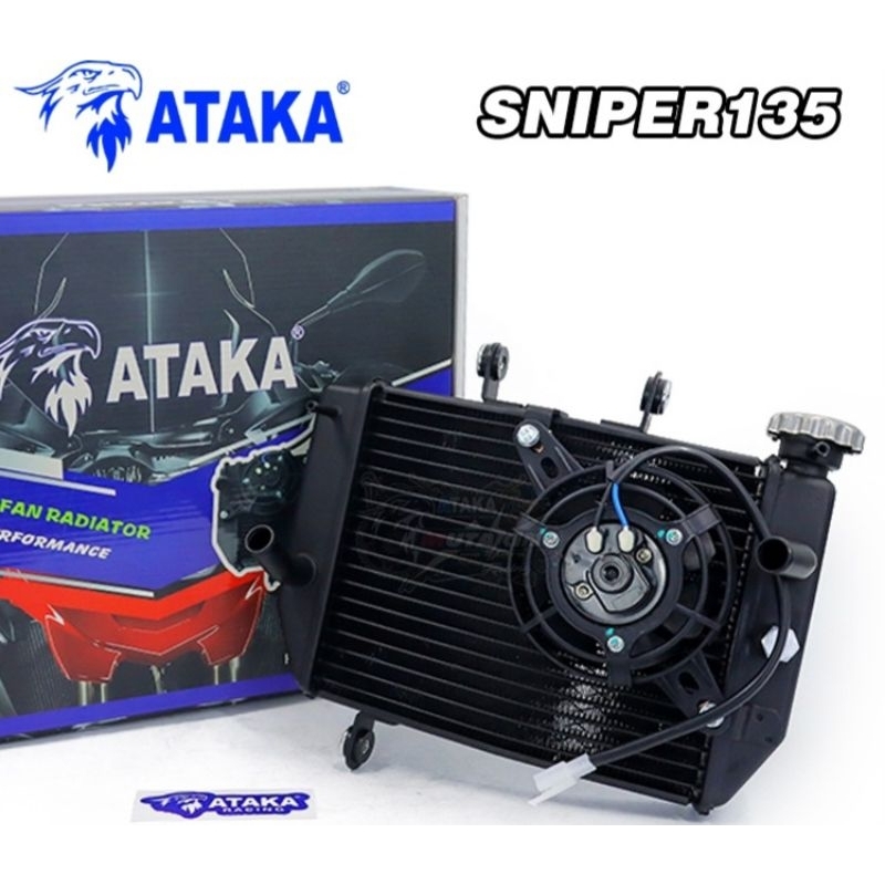 Radiator big besar jumbo 1 kipas jupiter mx old,mx new ataka racing.