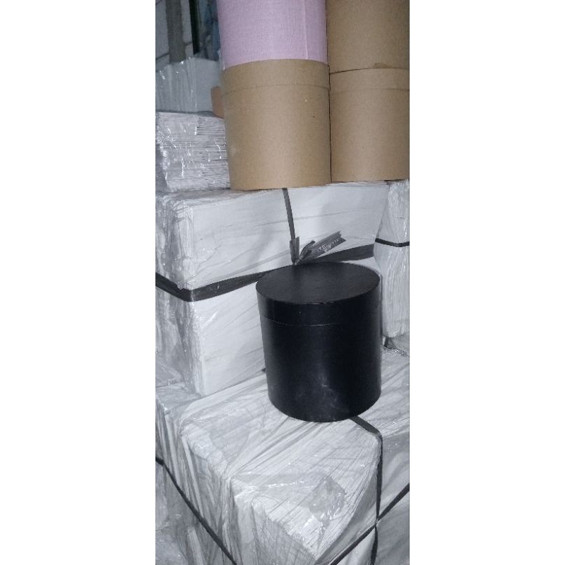 

Round box, bloom box, box kado bulat 15 x 15