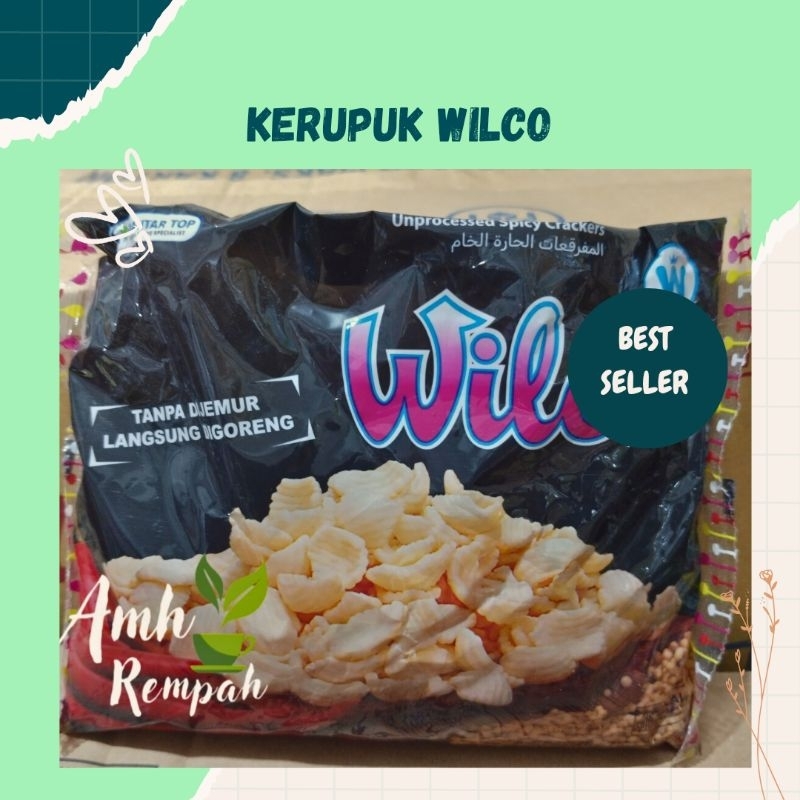 

Kerupuk WILCO Pedas Mentah kemasan 350gram