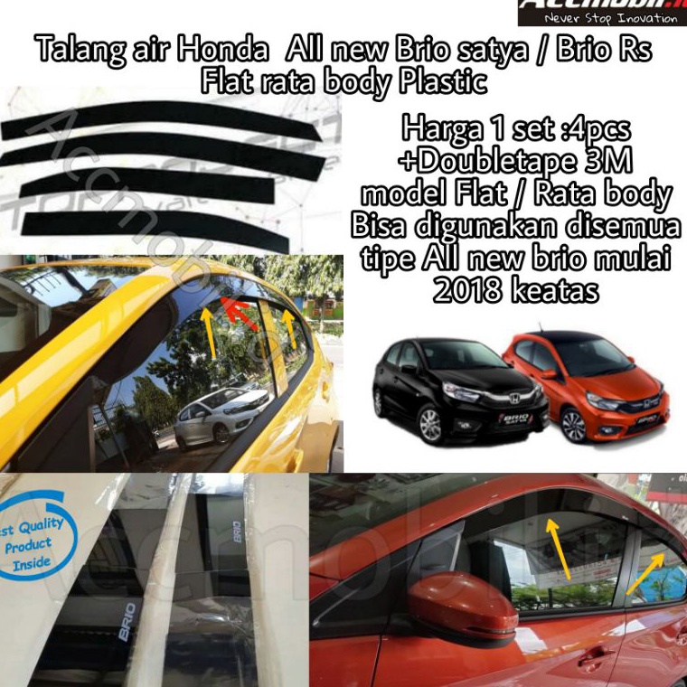 Hot Sell Talang air all new brio satya  brio rs Flat Rata body