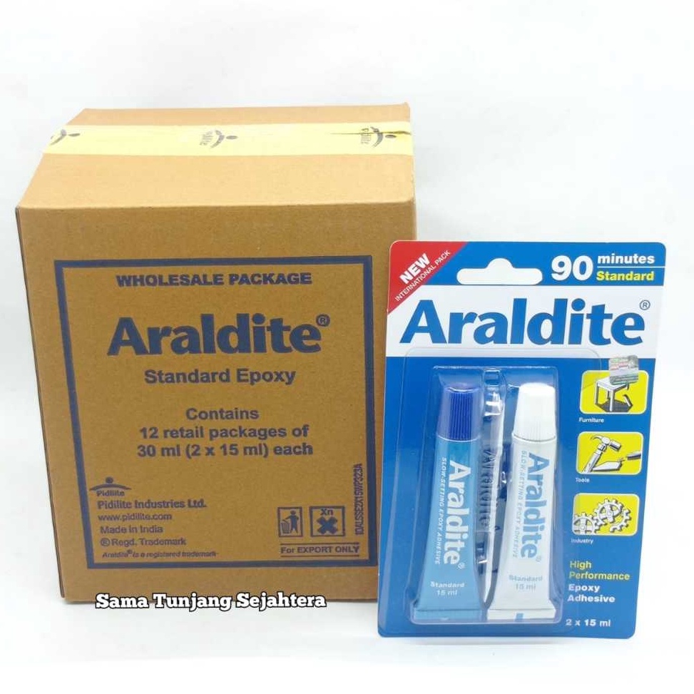 

LEM ARALDITE BLUE ARALDITE 9 MINUTES STANDARD KODE O6K5
