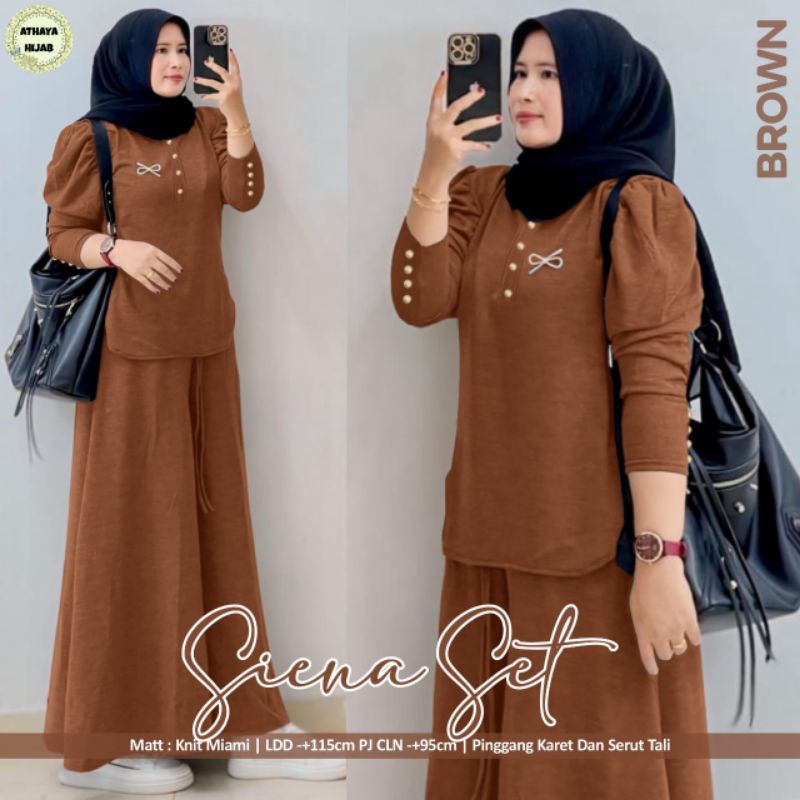 Gamis SANDRA By Spassy // SIENA SET BY ATHAYA HIJAB